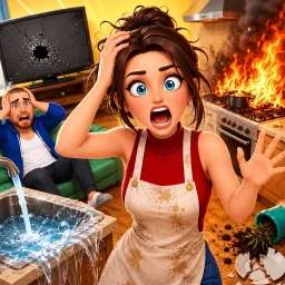 Woman Life Simulator 图标